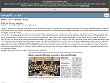Tablet Screenshot of helmutjost-gospelfire.de